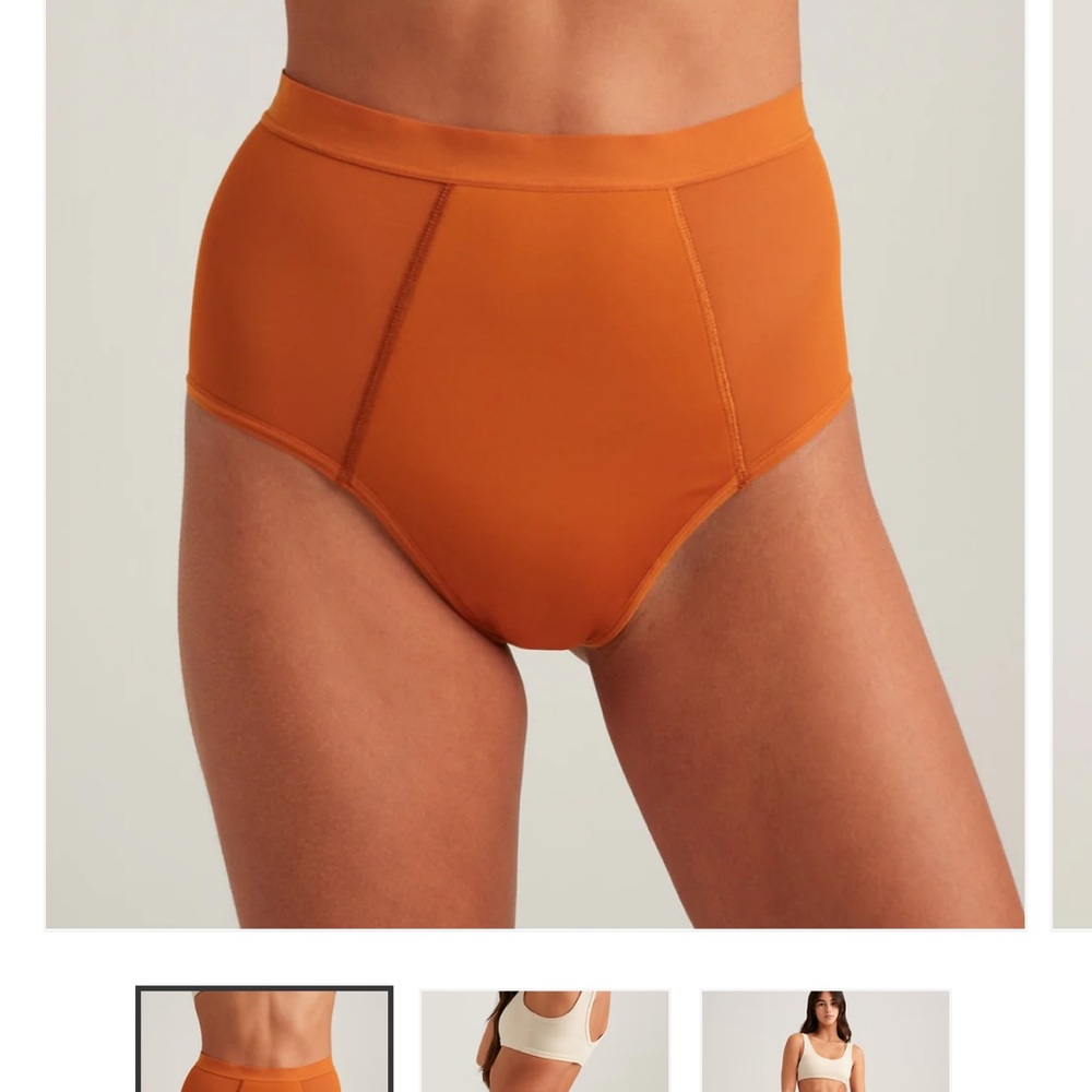 Saalt leakproof french cut high waist full gusset, medium - Picture 7 of 11